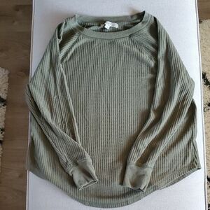 Waffle Knit Long Sleeve